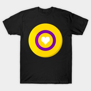 Pride Shield - Intersex Flag T-Shirt
